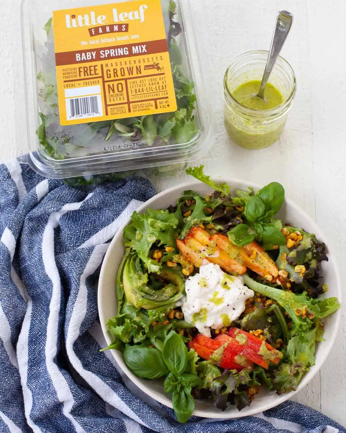 Summer Peach Corn Salad
