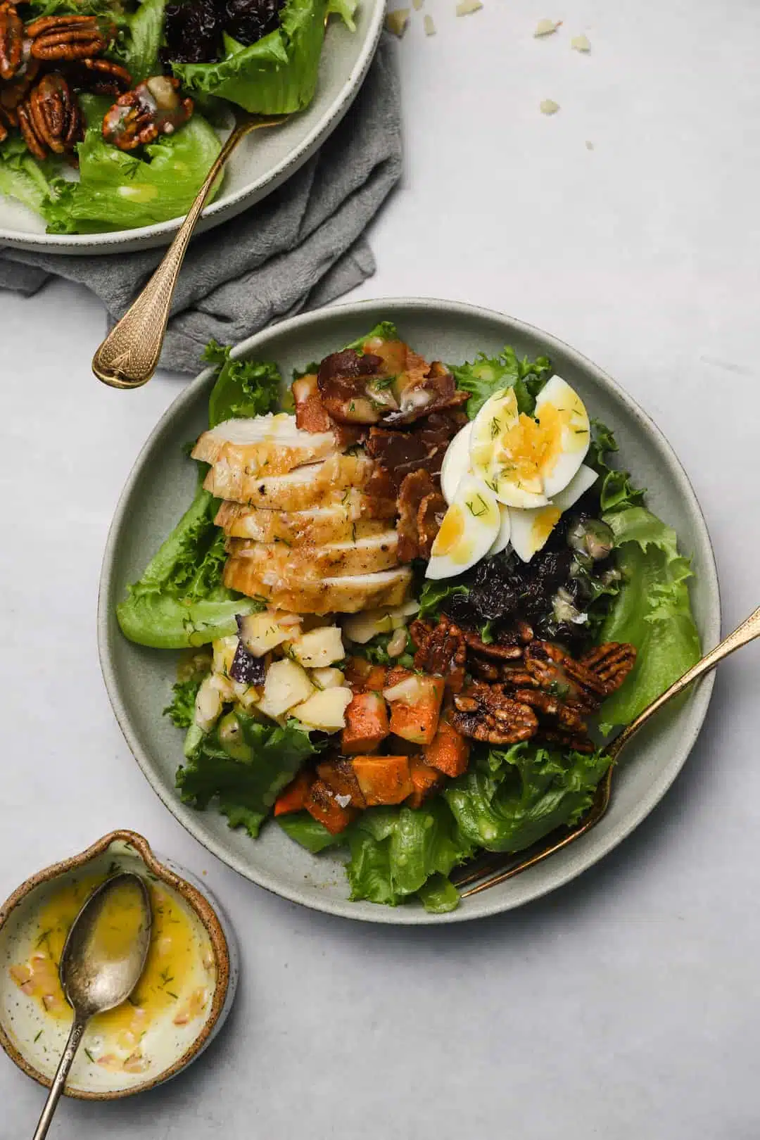 Autumn-cobb-salad-with-Dijon-vinaigrette