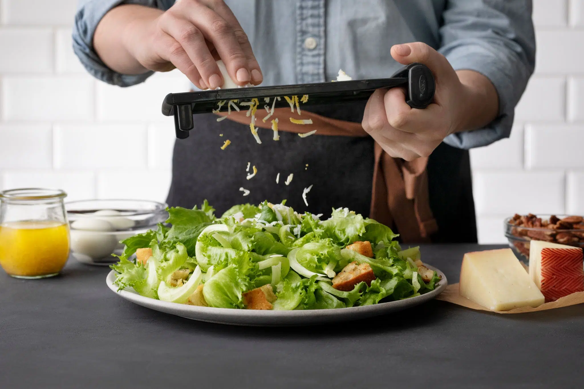 Bring your at-home resolution salads to restaurant levels with these pro tips!
