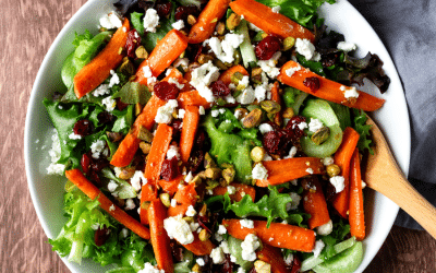 Maple Roasted Carrot Salad