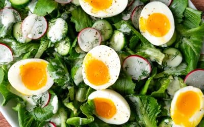 Herby Egg & Cucumber Salad