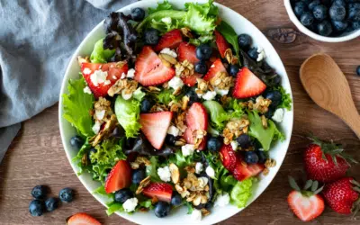 Berry and Almond Crunch Salad